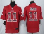 Jerseys Factory Cheap Nike Chiefs #11 Alex Smith Red Team Color