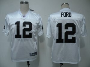 Jerseys Factory Cheap Raiders #12 Jacoby Ford White Stitched NFL