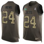 Jerseys Factory Cheap Nike Jets #24 Darrelle Revis Green Men's S