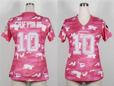 Jerseys Factory Cheap Nike Redskins #10 Robert Griffin III Pink