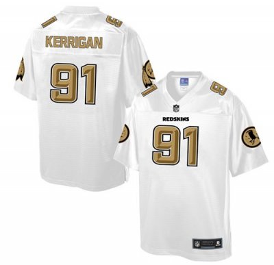Jerseys Factory Cheap Nike Redskins #91 Ryan Kerrigan White Men'