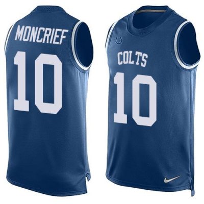 Jerseys Factory Cheap Nike Colts #10 Donte Moncrief Royal Blue T