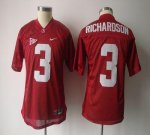 Jerseys Factory Cheap Crimson Tide #3 Trent Richardson Red Embro