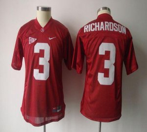 Jerseys Factory Cheap Crimson Tide #3 Trent Richardson Red Embro