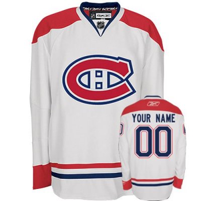 Jerseys Factory Cheap Canadiens Personalized Authentic White NHL