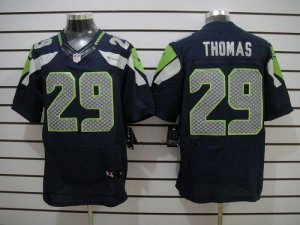 Jerseys Factory Cheap Nike Seahawks #29 Earl Thomas Steel Blue T