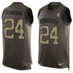 Jerseys Factory Cheap Nike Cowboys #24 Morris Claiborne Green Me
