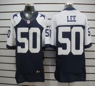 Jerseys Factory Cheap Nike Cowboys #50 Sean Lee Navy Blue Thanks