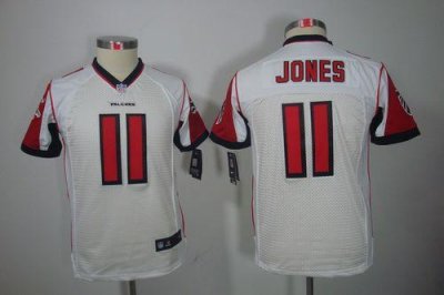 Jerseys Factory Cheap Nike Falcons #11 Julio Jones White Youth E