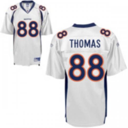 Jerseys Factory Cheap Broncos #88 Demaryius Thomas White Stitche