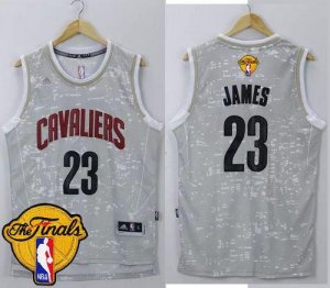 Jerseys Factory Cheap Cavaliers #23 LeBron James Grey City Light