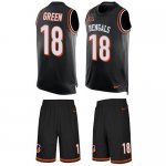 Jerseys Factory Cheap Nike Bengals #18 A.J. Green Black Team Col