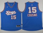Jerseys Factory Cheap Kings #15 DeMarcus Cousins New Light Blue