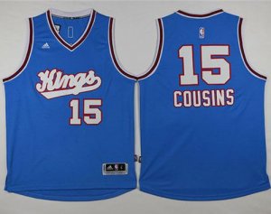 Jerseys Factory Cheap Kings #15 DeMarcus Cousins New Light Blue