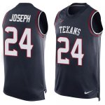 Jerseys Factory Cheap Nike Texans #24 Johnathan Joseph Navy Blue