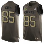 Jerseys Factory Cheap Nike Chargers #85 Antonio Gates Green Men'