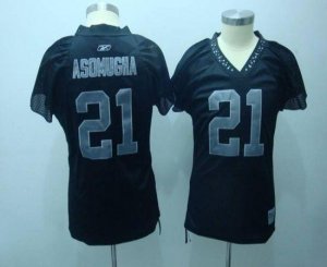 Jerseys Factory Cheap Raiders #21 Nnamdi Asomugha Black Women's