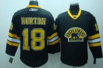 Jerseys Factory Cheap Bruins #18 Horton Embroidered Black Third