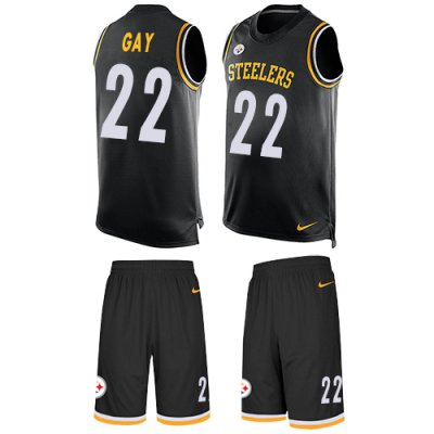 Jerseys Factory Cheap Nike Steelers #22 William Gay Black Team C