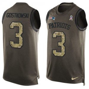 Jerseys Factory Cheap Nike Patriots #3 Stephen Gostkowski Green