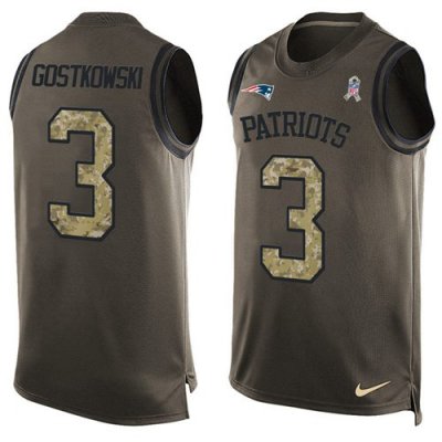 Jerseys Factory Cheap Nike Patriots #3 Stephen Gostkowski Green