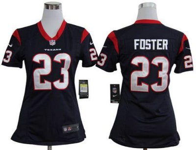 Jerseys Factory Cheap Nike Texans #23 Arian Foster Navy Blue Tea