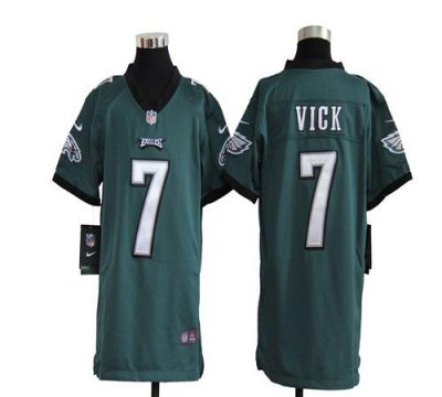 Jerseys Factory Cheap Nike Eagles #7 Michael Vick Midnight Green