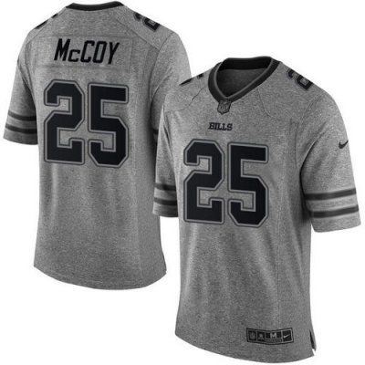 Jerseys Factory Cheap Nike Bills #25 LeSean McCoy Gray Men's Sti