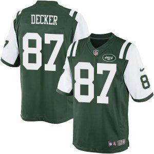 Jerseys Factory Cheap Nike Jets #87 Eric Decker Green Team Color