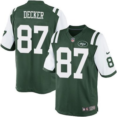 Jerseys Factory Cheap Nike Jets #87 Eric Decker Green Team Color