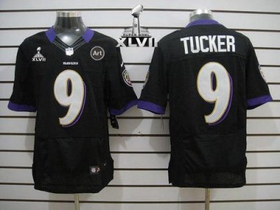 Jerseys Factory Cheap Nike Ravens #9 Justin Tucker Black Alterna