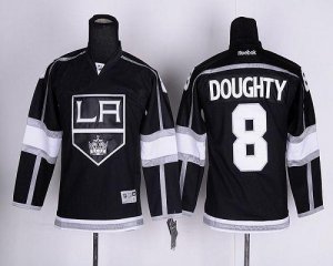Jerseys Factory Cheap Kings #8 Drew Doughty Black Home Embroider
