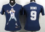Jerseys Factory Cheap Nike Cowboys #9 Tony Romo Navy Blue Team C