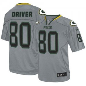 Jerseys Factory Cheap Nike Packers #80 Donald Driver Lights Out