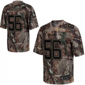 Jerseys Factory Cheap Steelers 56# Lamarr Woodley Camouflage Rea