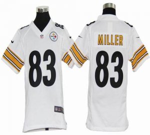 Jerseys Factory Cheap Nike Steelers #83 Heath Miller White Youth
