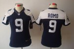 Jerseys Factory Cheap Nike Cowboys #9 Tony Romo Navy Blue Thanks