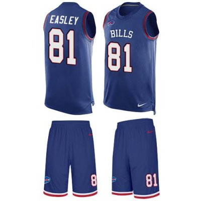 Jerseys Factory Cheap Nike Bills #81 Marcus Easley Royal Blue Te