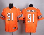 Jerseys Factory Cheap Nike Bears #91 Eddie Goldman Orange Altern