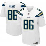 Jerseys Factory Cheap Nike Chargers #86 Hunter Henry White Men's
