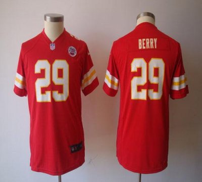 Jerseys Factory Cheap Nike Chiefs #29 Eric Berry Red Team Color
