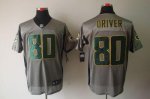 Jerseys Factory Cheap Nike Packers #80 Donald Driver Grey Shadow