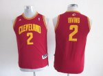 Jerseys Factory Cheap Cavaliers #2 Kyrie Irving Red Embroidered