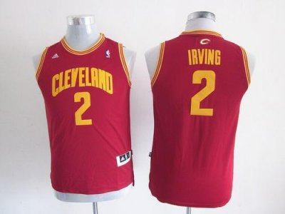 Jerseys Factory Cheap Cavaliers #2 Kyrie Irving Red Embroidered