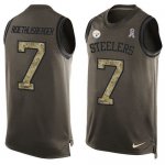 Jerseys Factory Cheap Nike Steelers #7 Ben Roethlisberger Green
