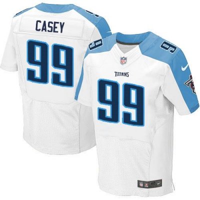 Jerseys Factory Cheap Nike Titans #99 Jurrell Casey White Men's