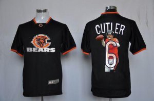 Jerseys Factory Cheap Nike Bears #6 Jay Cutler Black Men's NFL G
