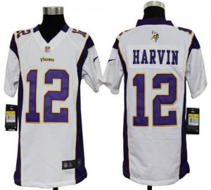 Jerseys Factory Cheap Nike Vikings #12 Percy Harvin White Youth
