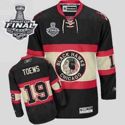 Jerseys Factory Cheap Blackhawks #19 Jonathan Toews Embroidered
