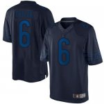 Jerseys Factory Cheap Nike Bears #6 Jay Cutler Navy Blue Men's S
